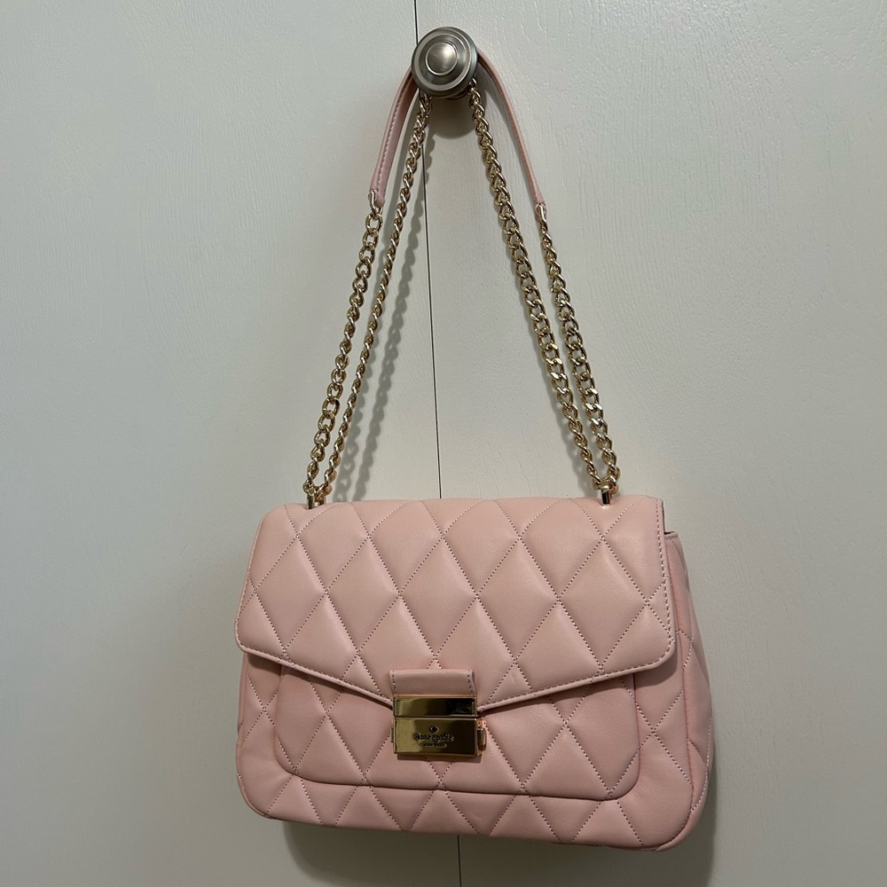 Kate Spade Carey Medium Flap Shoulder Bag Pink